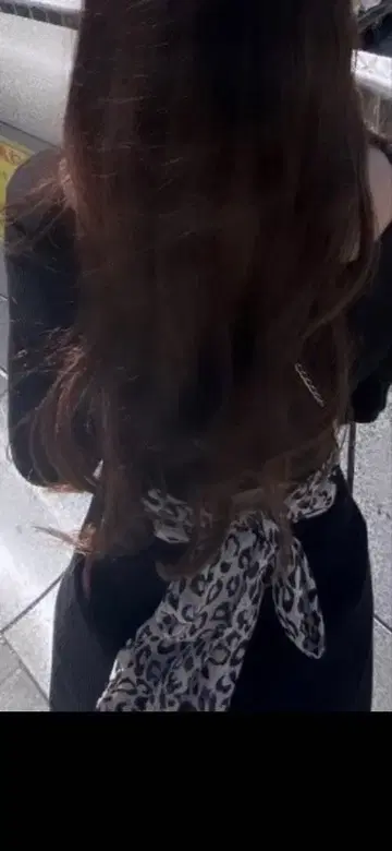 GYDA 타이트 원피스 리본 레오파드 무늬 갸루