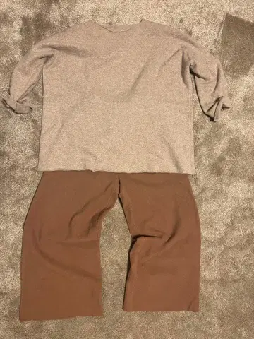 detente shuan 압축 원단 팬츠