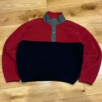 90s MARKS&SPENCER 플리스 영국 유로 짧은 기장 네이비 XL