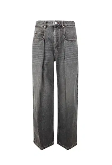 ISABEL MARANT 워시 와이드 데님