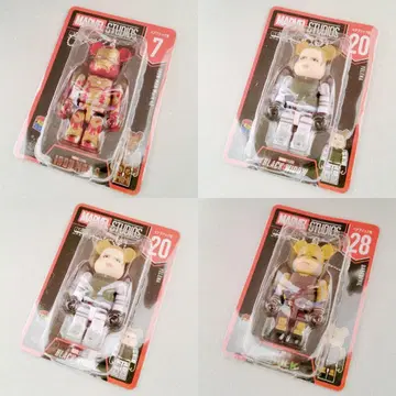 [ 새상품 ] 마블 베어브릭 아이언맨 엘레나 데어데블