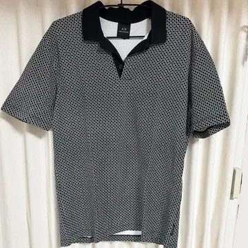 Armani Exchange 피케 셔츠 블랙