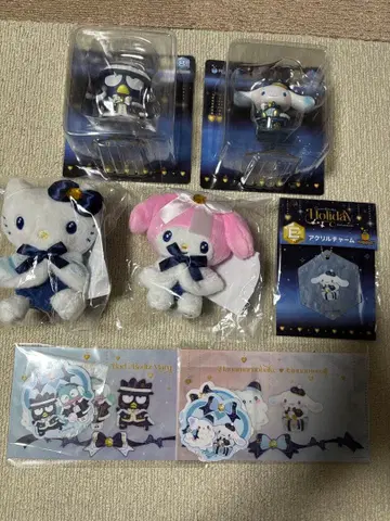 산리오 해피 복권 7세트 시나몬 키티 마이멜로디 바츠마루