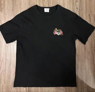 츄우카타베타이 x 나카무라 쿄코 콜라보T [ black ] XL