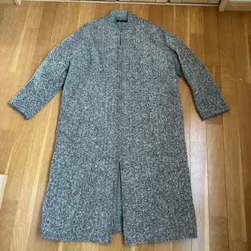 스터링 루어 헤링본 무늬 코트