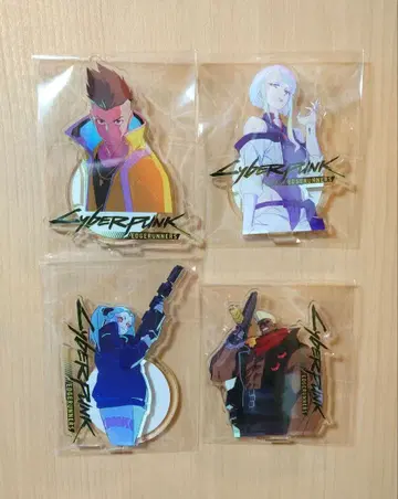 사이버 펑크 팝업스토어 한정판 아크릴 스탠드 전종