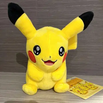 포켓몬 마이 피카츄 봉제 인형 택 포함 거의 미사용
