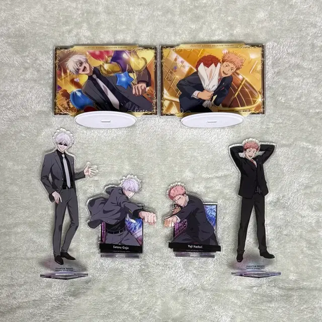 주술회전 고죠 사토루 이타도리 유지 판파레 1주년 아크릴 스탠드 일괄