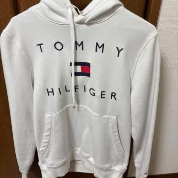 TOMMY HILFIGER 화이트 후드티