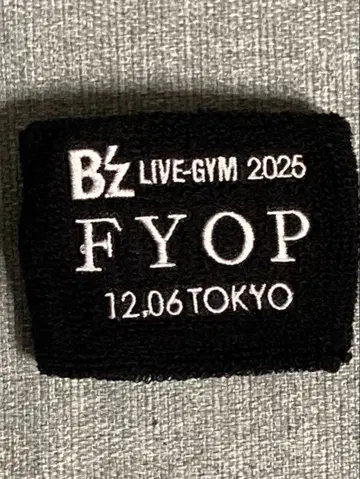 [ B'z ] FYOP 가챠가챠 리스트 밴드 도쿄 12/6