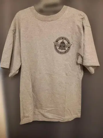 IRON HEART 아이언 하트 맨투맨 L 그레이 일본제 바이커