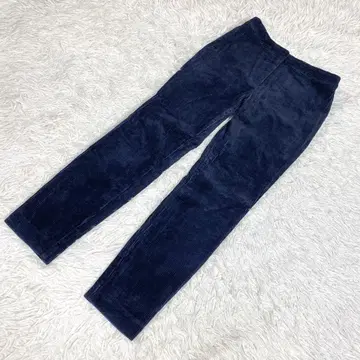 PLST 플라스테 코듀로이 팬츠 네이비 S 사이즈