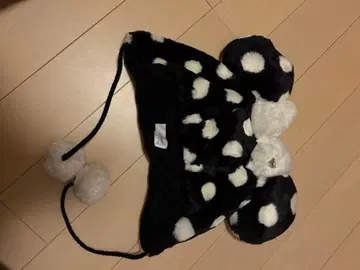 디즈니 도트 팬캡 미키 미니