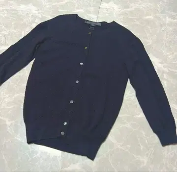 MARC BY MARC JACOBS 가디건 XS 블랙 와플 편직