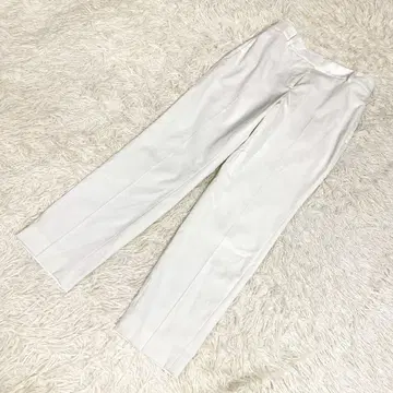 PLST 플라스테 캐주얼 팬츠 화이트 S 사이즈