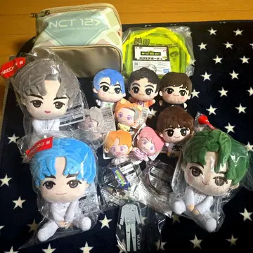 NCT 127 dream 봉제 인형 세트 파우치 포함