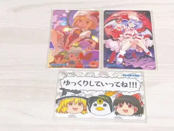 CHUNITHM 동방 콜라보 굿즈 캠페인 Aime 전종 3종