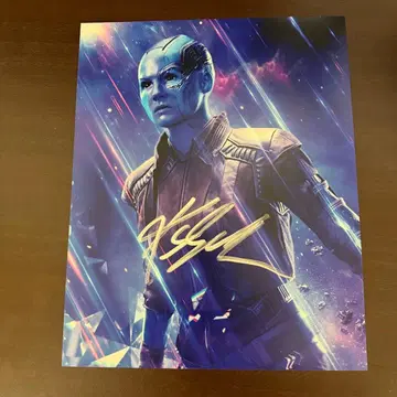 카렌 지란 친필 사인 포트레이트