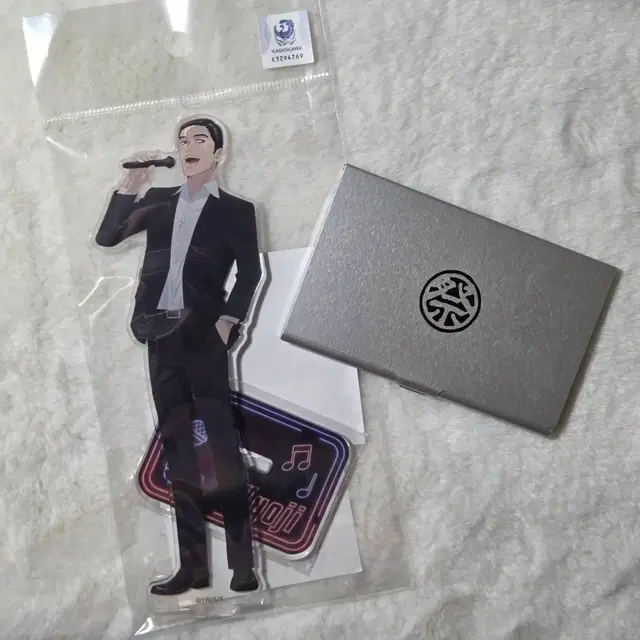 가라오케 가자 !! 쿄지 아크릴 스탠드 + 명함 케이스 일괄