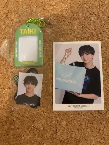 FANTASTICS 사토 타이쥬 스티커 증명사진 미니 카드 케이스 포토