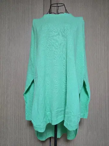 비어즐리 미사용 새상품 캐시미어 혼방 롱 니트