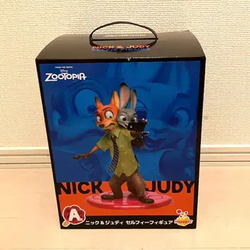 주토피아 Happy 복권 A상 닉&주디 셀피 피규어 1