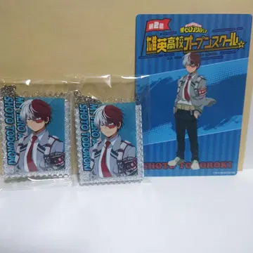 나의 히어로 아카데미아 오픈스쿨 토도로키 쇼토 아크릴 키링 카드 2