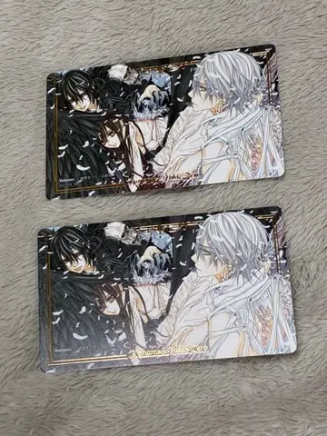 멜론북스 만화 축제 뱀파이어 기사 memories 금박 카드 2장