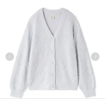 gelato pique 하트 무늬 가디건