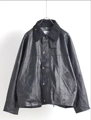 새상품 yoused 가죽 리메이크 드라이버 자켓 사이즈 1
