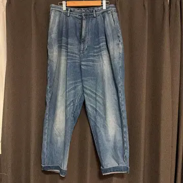 Dulcamara 데님 팬츠 요소이 오버턱