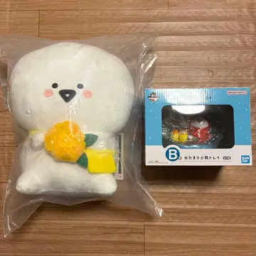 오문구 제일복권 A상 오문구 씨 봉제 인형 B상 물웅덩이 잡화 트레이