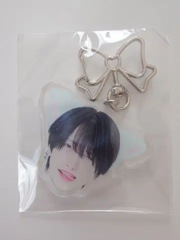 XP!A 고양이 얼굴 아크릴 키링 나메