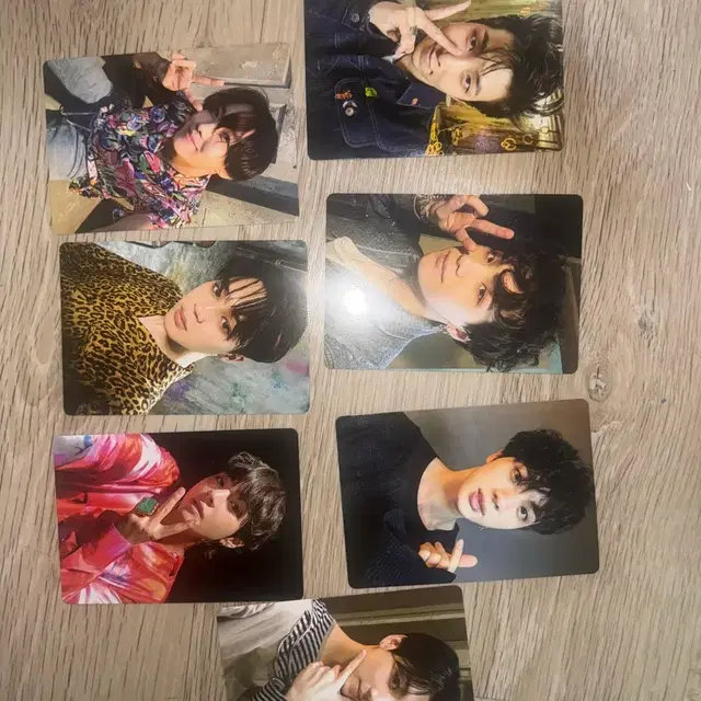 방탄소년단 BTS 포토카드 7장 세트 일괄
