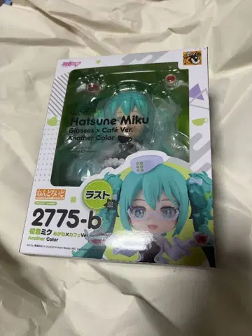 구스마 복권 하츠네 미쿠 라스트상 넨도로이드 안경 x 카페 Ver.