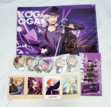 앙스타 앙상블 스타즈 오오가미 코가 캔뱃지 폴라로이드 클리어 파일