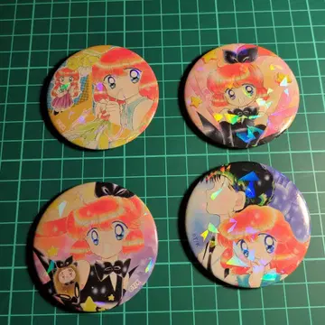 괴도 세인트 테일 홀로 캔뱃지 4개 세트