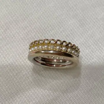 LOHME 펄 체인 링 [ GOLD SIZE 13호 ]