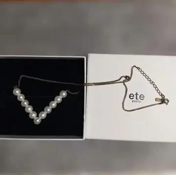 ete 에테 펄 목걸이