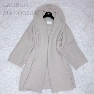 [ 컨디션 최상 ] LAUREN MANOOGIAN 알파카 가디건 그레이지