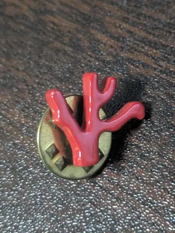 ISAIA 이자이아 부토니에르 라펠 핑 브로치 정품