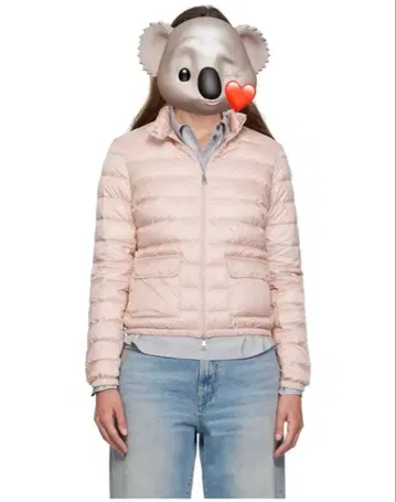 몽클레르 다운 핑크 미사용
