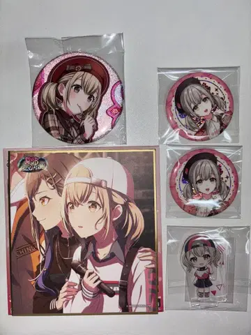 아즈사와 코하네 프로세카 캔뱃지 색지 미니 아크릴 스탠드 묶음 판매