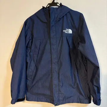 [ 새상품급 ] THE NORTH FACE 나일론 데님 스쿱 자켓 S