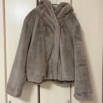 AZUL BY MOUSSY 퍼 자켓 브라운 S