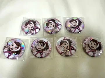 나의 히어로 아카데미아 히로아카 우라라카 오챠코 캔뱃지 7개 세트 네스타