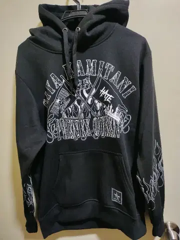 아베일 남성용 카미타니 사야 선수 모델 후드티 (스타덤) L 사이즈