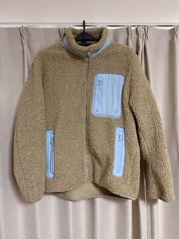 유니클로 x jwanderson 콜라보 보아 플리스 자켓