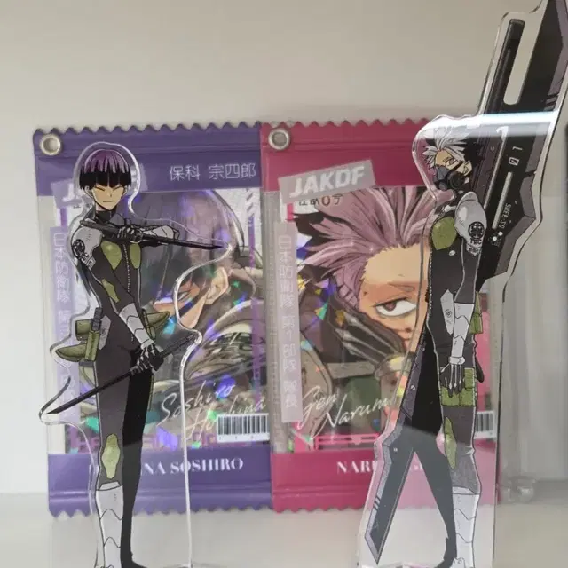 괴수8호 호시나 나루미 일괄 아크릴스탠드 원화전 전신 양도