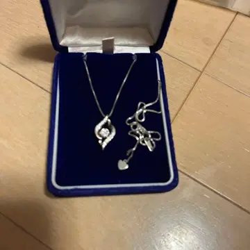 엘레강트 실버 925 목걸이 스와로브스키